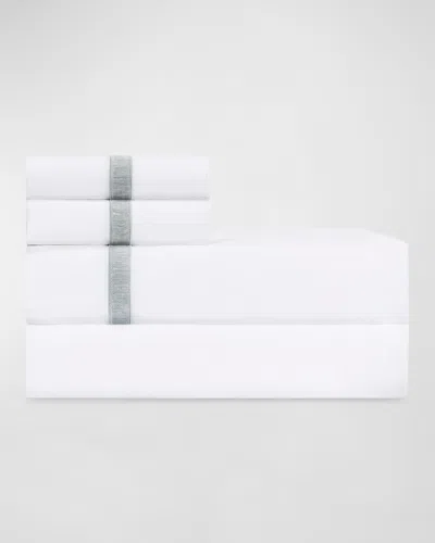 Home Treasures Alina King Pillowcases, Set Of 2 In White