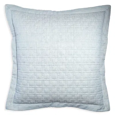 Home Treasures Austin Quilted European Sham In Light Denim Blue