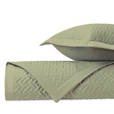 Home Treasures Basketweave Euro Quilted Sham, Pair In Piana