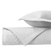 Home Treasures Basketweave Euro Quilted Shams Set In Pebble