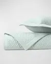 Home Treasures Basketweave Quilting Coverlet And Shams - King In Eucalipto