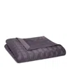 Home Treasures Block Coverlet, Queen In Gray