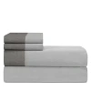 Home Treasures Celeste Flat Sheet, Queen In Pearl