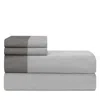 Home Treasures Celeste Flat Sheet, Queen In Shadow