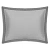 Home Treasures Celeste Sham, Standard In Gray