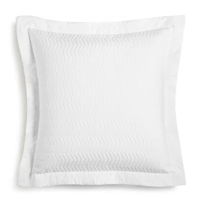 Home Treasures Chester Euro Sham In White