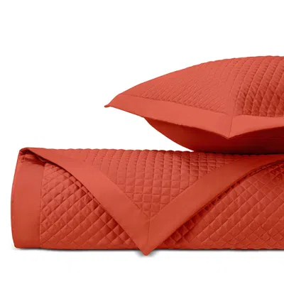 Home Treasures Diamond Euro Quilted Sham, Pair In Lobster