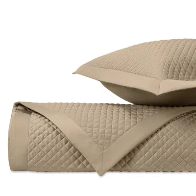 Home Treasures Diamond Euro Quilted Sham Set In Cndlight