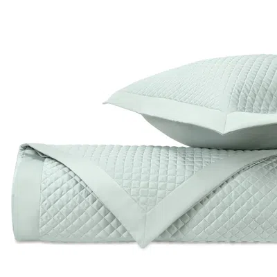 Home Treasures Diamond Euro Quilted Sham Set In Eucalipto