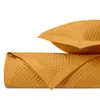 Home Treasures Diamond Euro Quilted Sham Set In Marigold