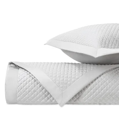 Home Treasures Diamond Standard Quilted Sham, Pair In Pebble