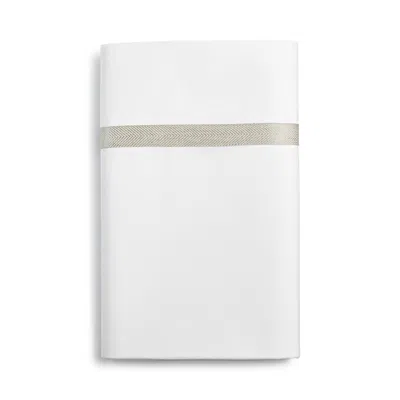 Home Treasures Fino Flat Sheet, Queen In White