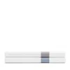 Home Treasures Gaia Flat Sheet, King In White/granite