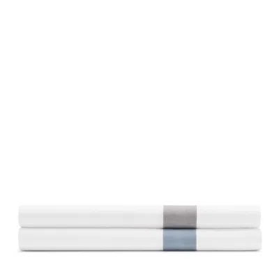 Home Treasures Gaia Flat Sheet, King In White/granite