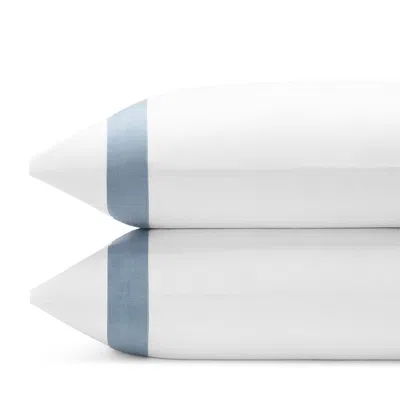 Home Treasures Gaia King Pillowcase, Pair In White/marine