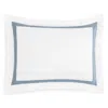 Home Treasures Gaia King Sham In White/marine