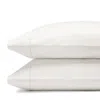 Home Treasures Jackson Standard Pillowcase, Pair In White