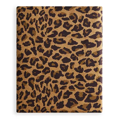Home Treasures Kenya Flat Sheet, King In Leopard