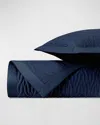 Home Treasures Napa Quilting Coverlet And Shams - Queen In Navy Blue