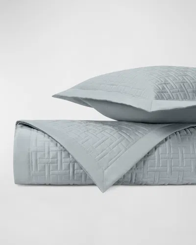 Home Treasures Parquet Quilted Coverlet In Gaia Meadow