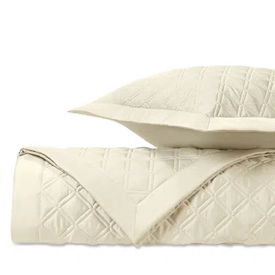 Home Treasures Renaissance Euro Quilted Sham, Pair In Ivory