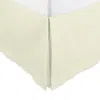 Home Treasures Royal Sateen Bedskirt, King In Ivory