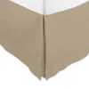 Home Treasures Royal Sateen Queen Dust Ruffle In Candlelight