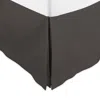 Home Treasures Royal Sateen Queen Dust Ruffle In Grisaglia Gray