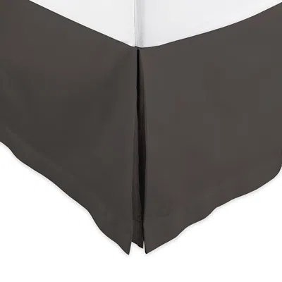 Home Treasures Royal Sateen Queen Dust Ruffle In Grisaglia Gray