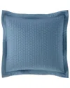 Home Treasures Trinity Quilted European Sham In Slate