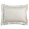 Home Treasures Zebra Herringbone Standard Sham In Antique Cream