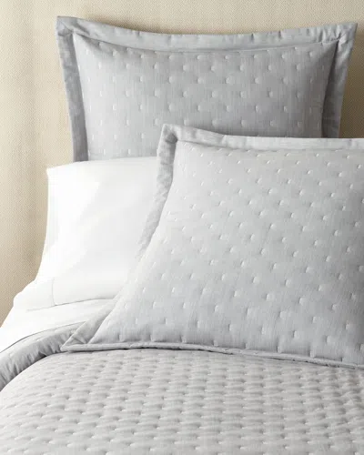 Home Treasures Zermatt Fil Coupe Quilted Queen Coverlet In White