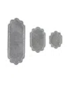 Home Weavers Allure Bathroom 3-pc. Bath Rug Set In Gray
