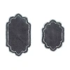 Home Weavers Inc Allure 2-pc. Quick Dry Bath Rug Set In Gray