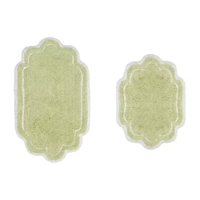 Home Weavers Inc Allure 2-pc. Quick Dry Bath Rug Set In Green