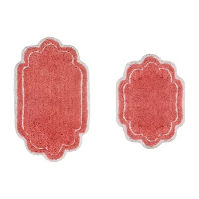 Home Weavers Inc Allure 2-pc. Quick Dry Bath Rug Set In Orange