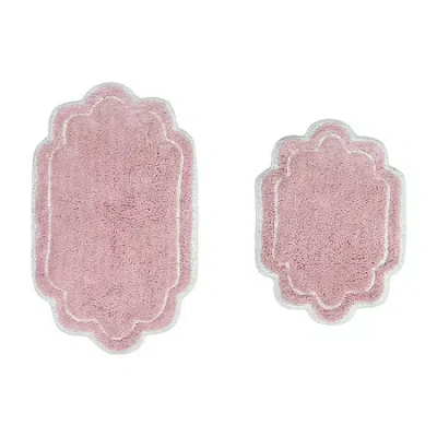 Home Weavers Inc Allure 2-pc. Quick Dry Bath Rug Set In Pink