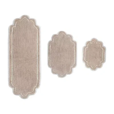 Home Weavers Inc Allure 3-pc. Quick Dry Bath Rug Set In Sand