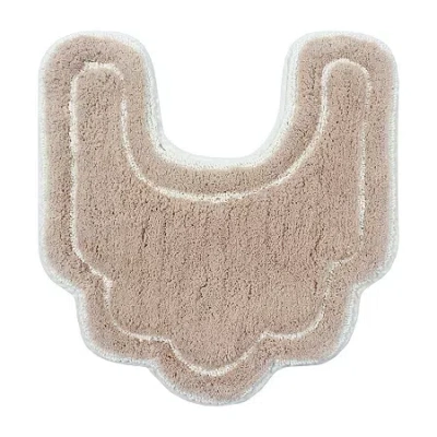 Home Weavers Inc Allure Quick Dry 20x20 Inch Bath Rug In Sand