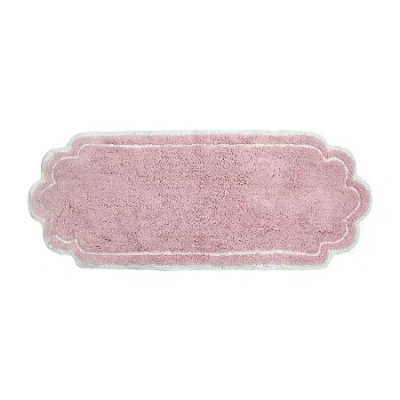 Home Weavers Inc Allure Quick Dry 21x54 Inch Bath Rug In Pink