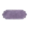 Home Weavers Inc Allure Quick Dry 21x54 Inch Bath Rug In Purple
