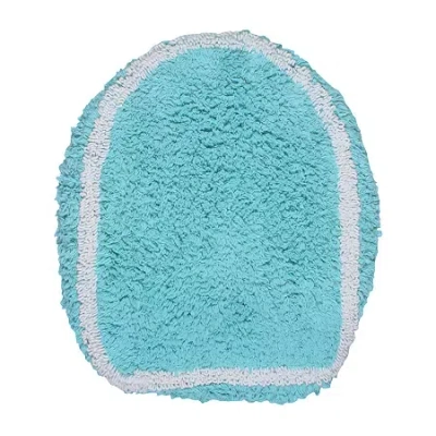 Home Weavers Inc Allure Toilet Lid Cover In Blue