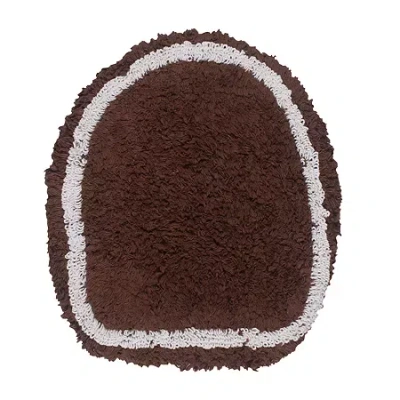 Home Weavers Inc Allure Toilet Lid Cover In Brown