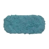 Home Weavers Inc Bell Flower Toilet Tank Cover In Blue