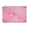 Home Weavers Inc Bella Premium Jersey Shaggy Bath Rug In Pink
