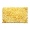 Home Weavers Inc Bella Premium Jersey Shaggy Bath Rug In Yellow