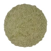 Home Weavers Inc Bellflower 30 Inch Round Bath Rug In Green