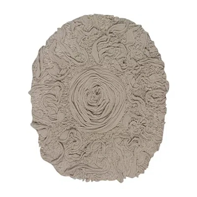 Home Weavers Inc Bellflower Lid Cover In Sand