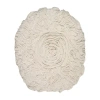 Home Weavers Inc Bellflower Lid Cover In White
