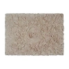 Home Weavers Inc Bellflower Quick Dry 17x24 Inch Bath Rug In Sand